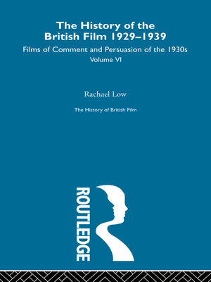 cover image of The History of British Film (Volume 6)